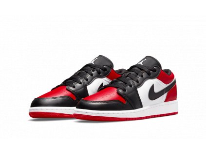 Jordan 1 Low Bred Toe GS