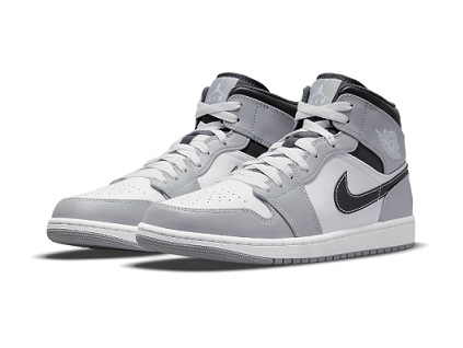 Jordan 1 Mid Light Smoke Grey
                                    Anthracite